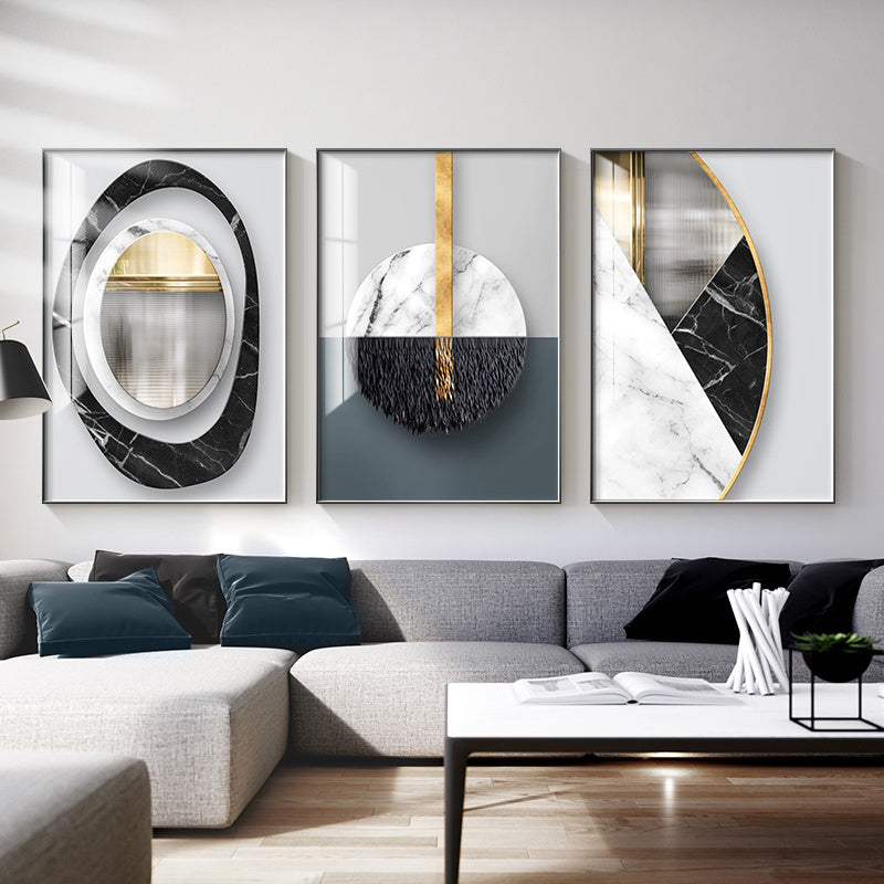 Abstract Geometric Canvas – Modern Wall Art Decor