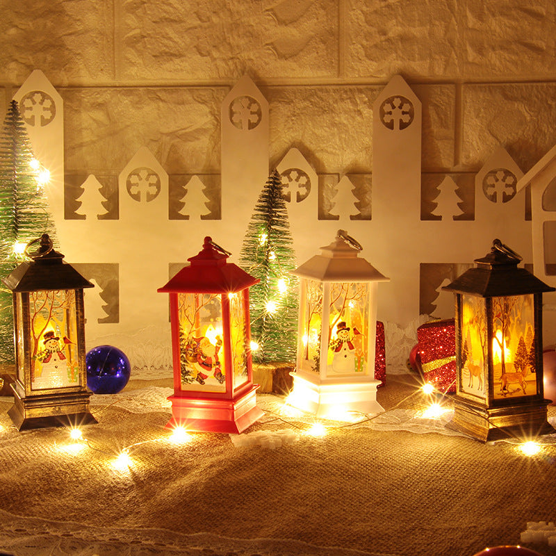 Santa & Snowman Lights – Instant Holiday Cheer at Home