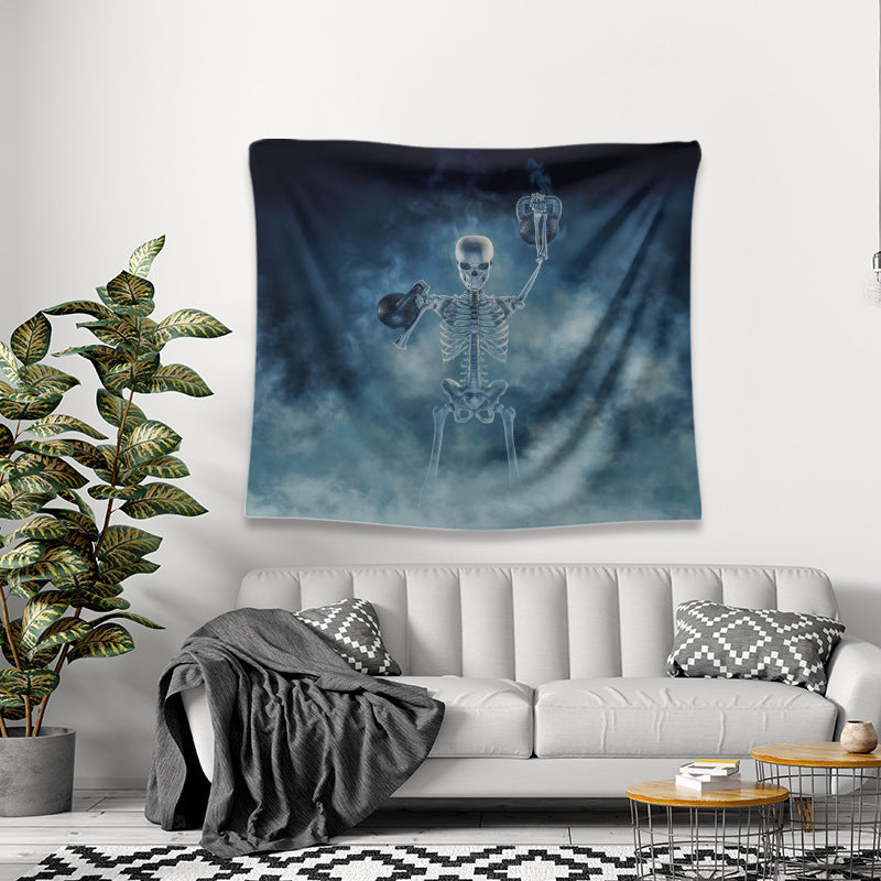 Skull Home Tapestry – Add Cool Vibes Instantly