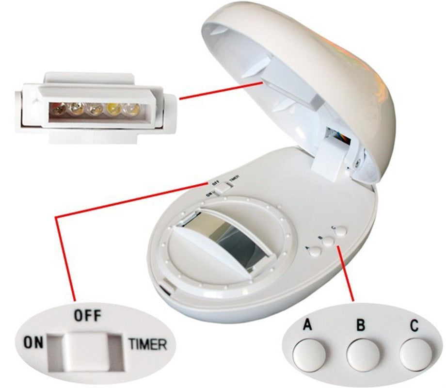 Rainbow Projection Lamp – LED Night Light Projector