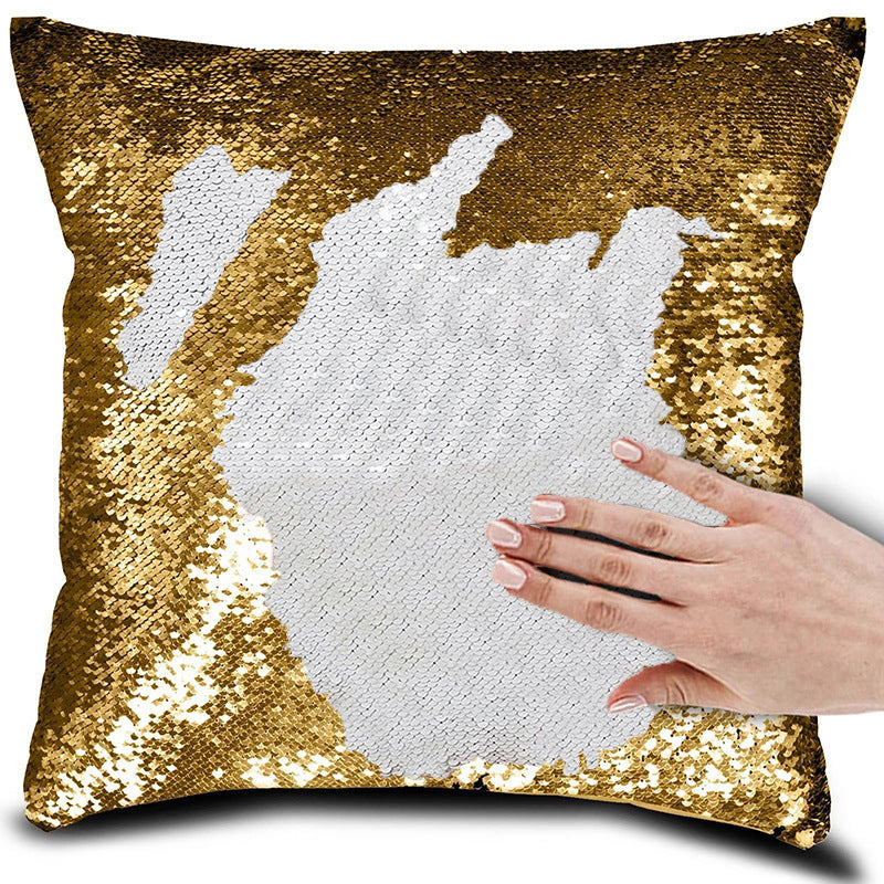 Mood-Boosting Pillow Cover That Changes Color with Touch