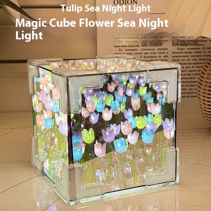 Handmade Tulip Lamp for Love, Relaxation, and Ambience