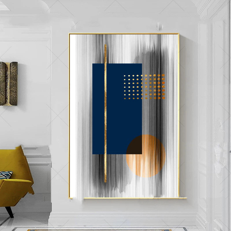 Trendy Abstract Canvas Wall Decor – Modern Home Poster for Living Room & Bedroom