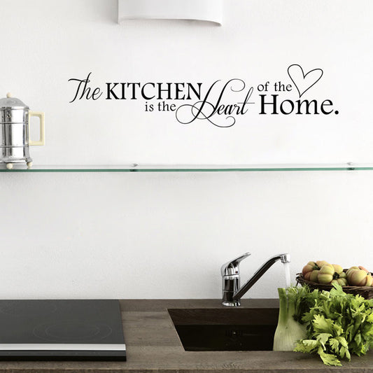 Warm Kitchen Wall Decal to Brighten Your Home