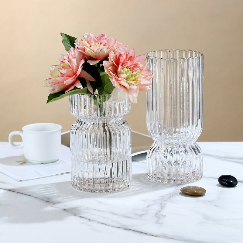 Home Decoration Soft Vase – Minimalist Modern Table Decor for Living Room Interior