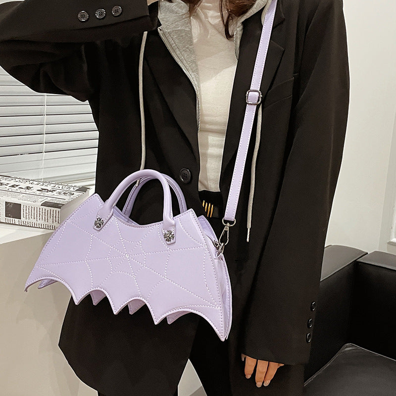 Cute Spider Web Shoulder Bag for Spooky Season