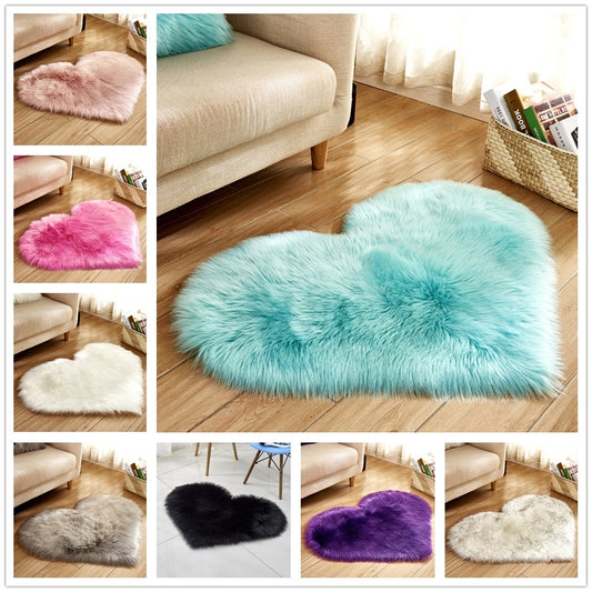 Plush Heart Rug – Cozy Floors, Warmer Vibes