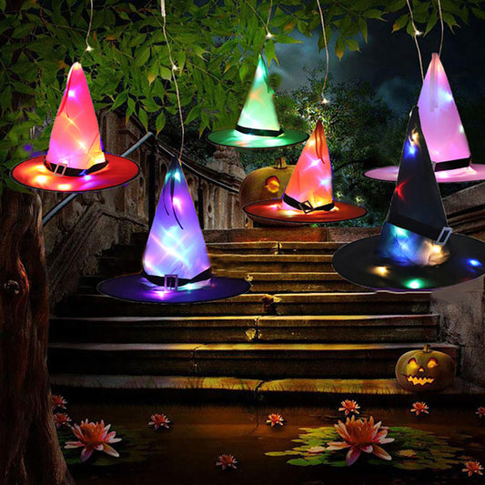 Witch Hat LED Lights for Magical Halloween Parties