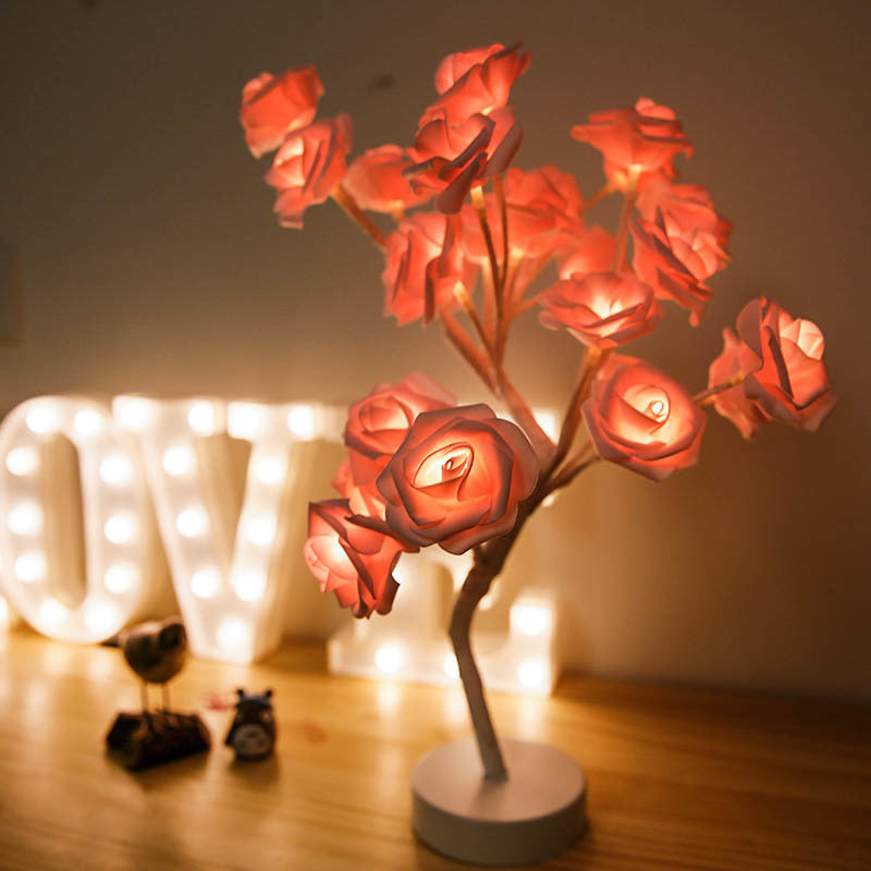 Rose Bonsai Lamp – A Touch of Magic at Night