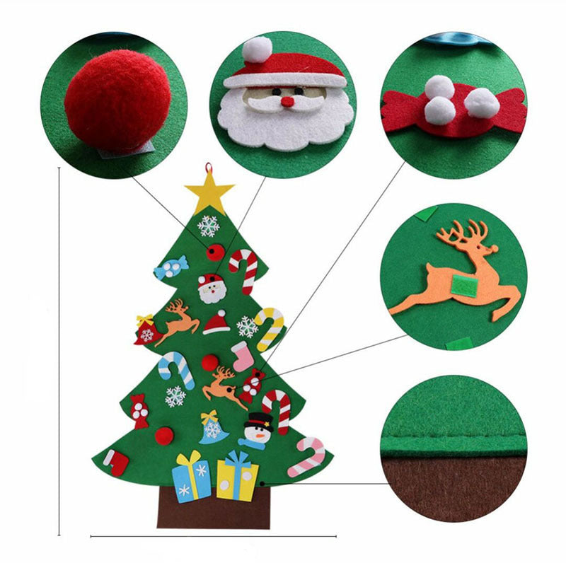 DIY Felt Christmas Tree That Sparks Holiday Cheer