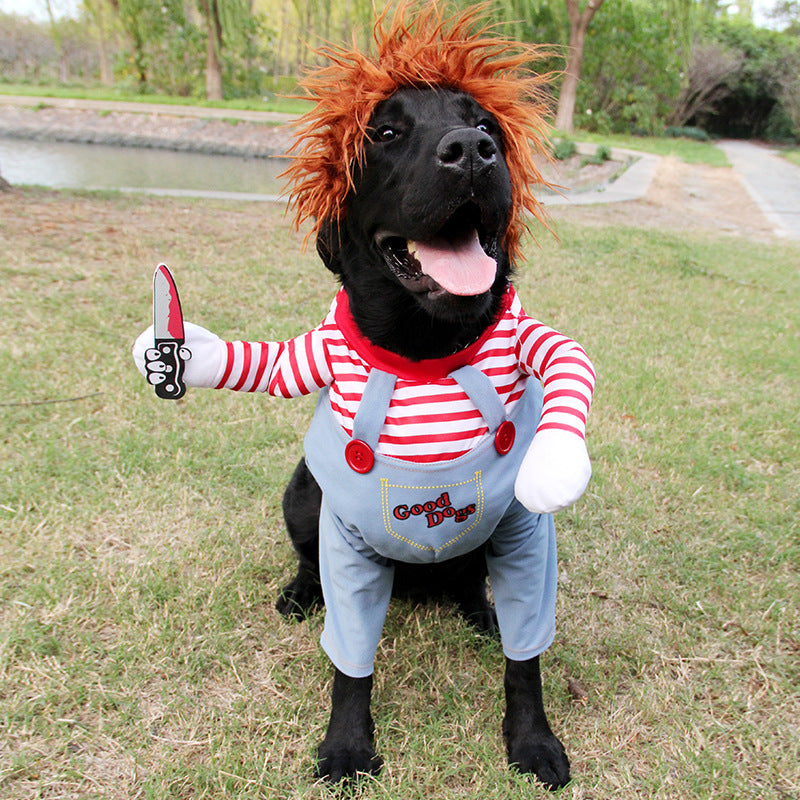 Halloween Dog Cosplay Costume That Brings Big Smiles