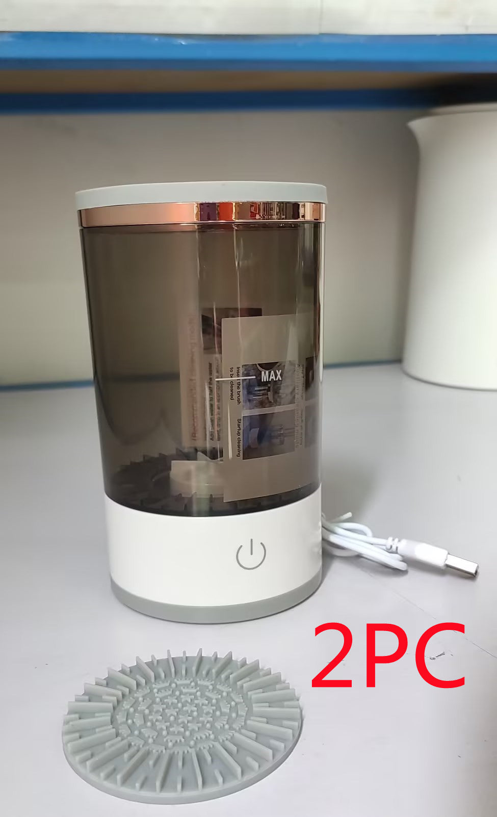 Rechargeable Brush Cleaner That Simplifies Your Routine