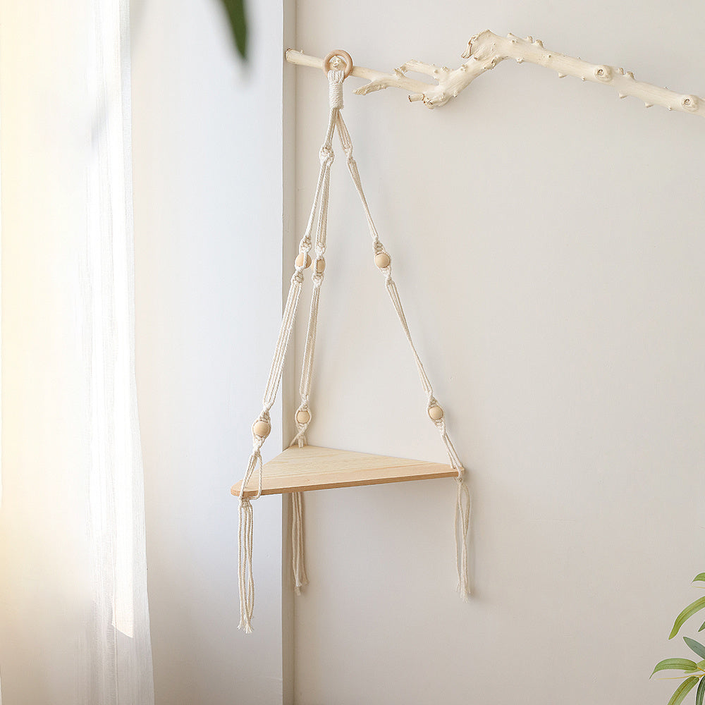 Macramé Hanging Shelf – Bring Texture to Your Home