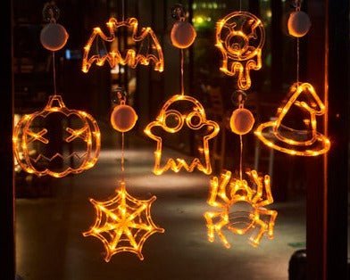 Haunted Window LED Lights – Fun Halloween Home Glow