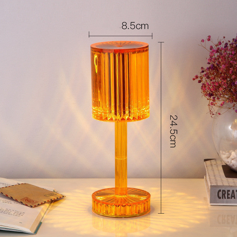 Luxury-Inspired Crystal Lamp for Home or Hotel Vibes