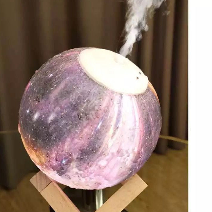 Moon LED Humidifier – Aromatherapy Diffuser Night Light for Bedroom Decor