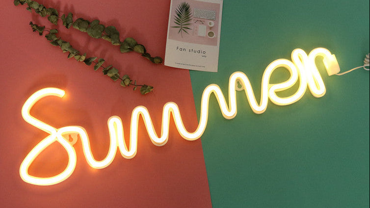 LED Lamp for Summer – Perfect Room & Window Display Lighting