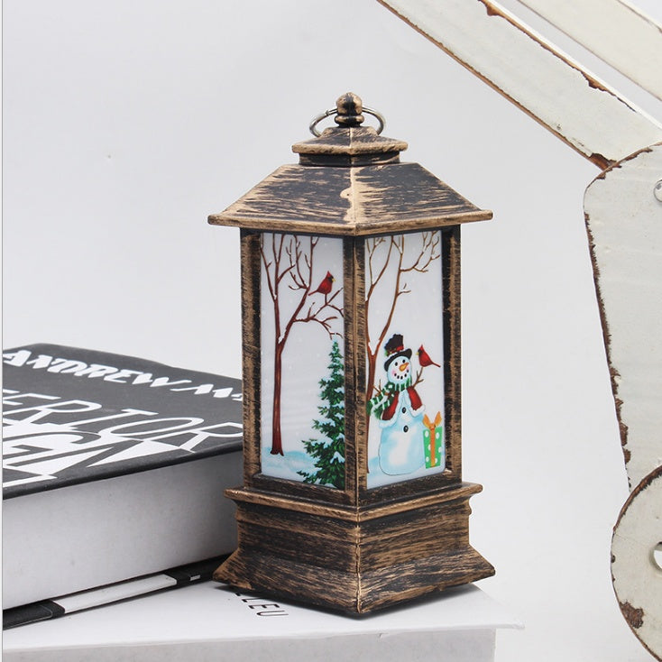 Santa & Snowman Lights – Instant Holiday Cheer at Home