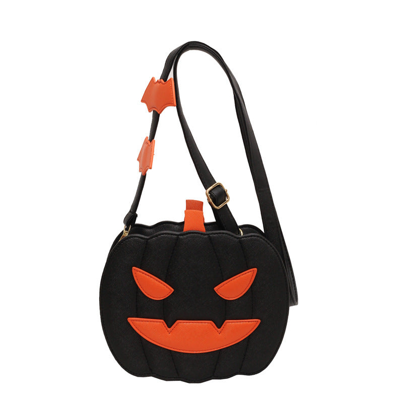 Playful Pumpkin Shoulder Bag to Brighten Halloween Nights