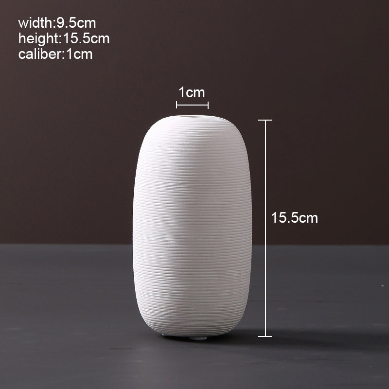 Nordic Ceramic Vase – Modern Charm for Your Home