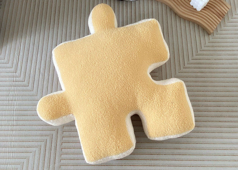 Stylish Puzzle Cushion – Unique Home Décor Throw Pillow