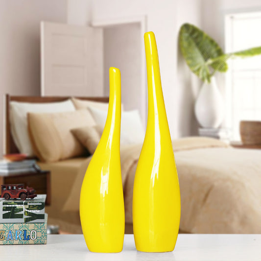 Nordic Gold Ceramic Vases – Easy Luxe Home Upgrade