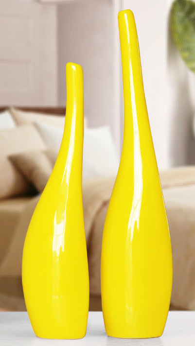 Nordic Gold Ceramic Vases – Easy Luxe Home Upgrade