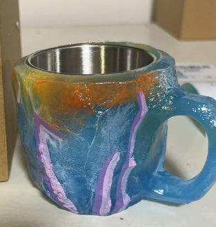 Resin Crystal Coffee Cup – Add Sparkle to Sip