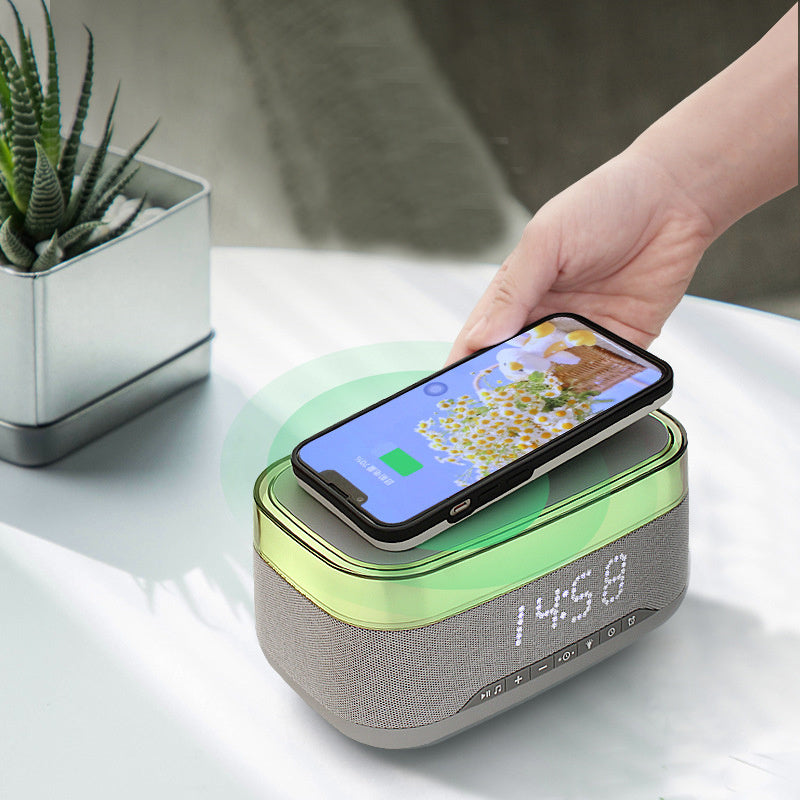 Alarm Clock That Lights, Plays & Powers You Up