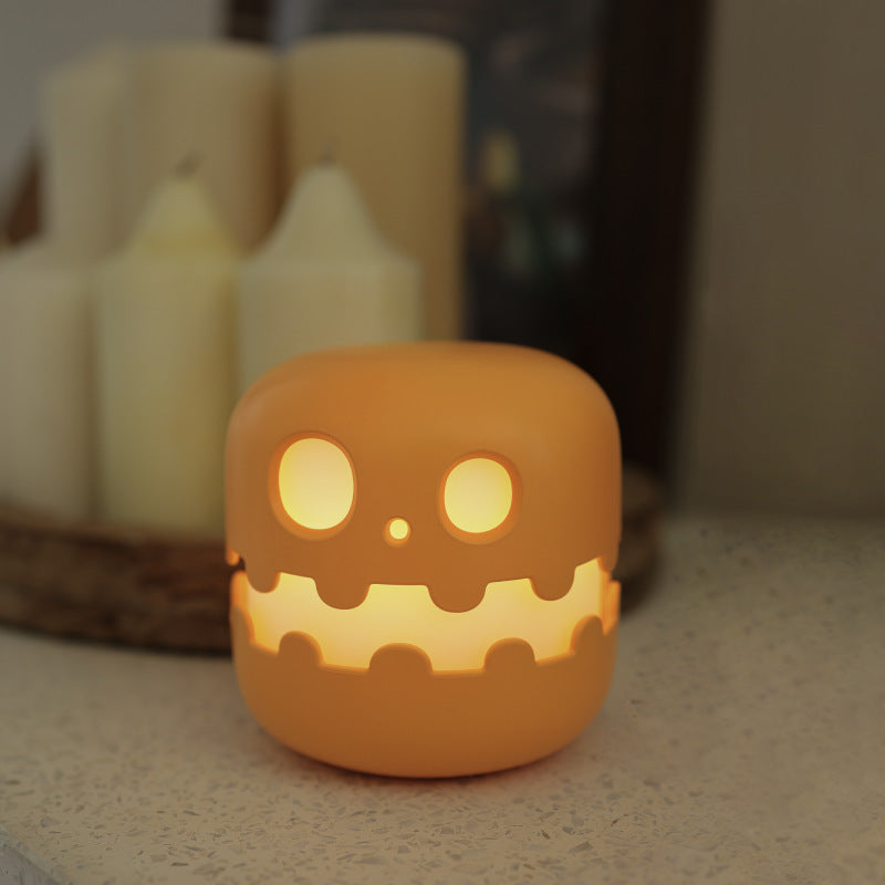 Pumpkin Bedside Lamp – Spooky Cute Halloween Décor