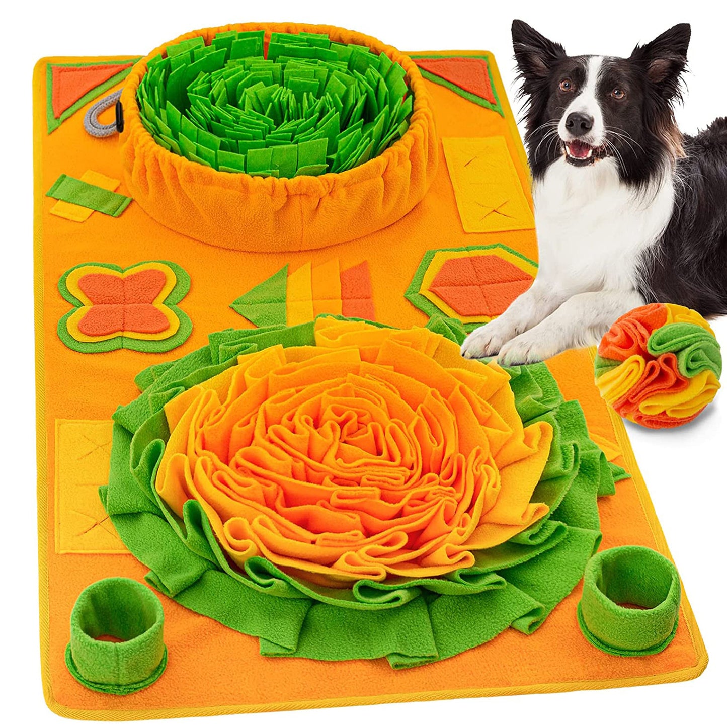 Pet Snuffle Mat Feeding Puzzle – Anti-Boredom Toy for Dogs & Cats