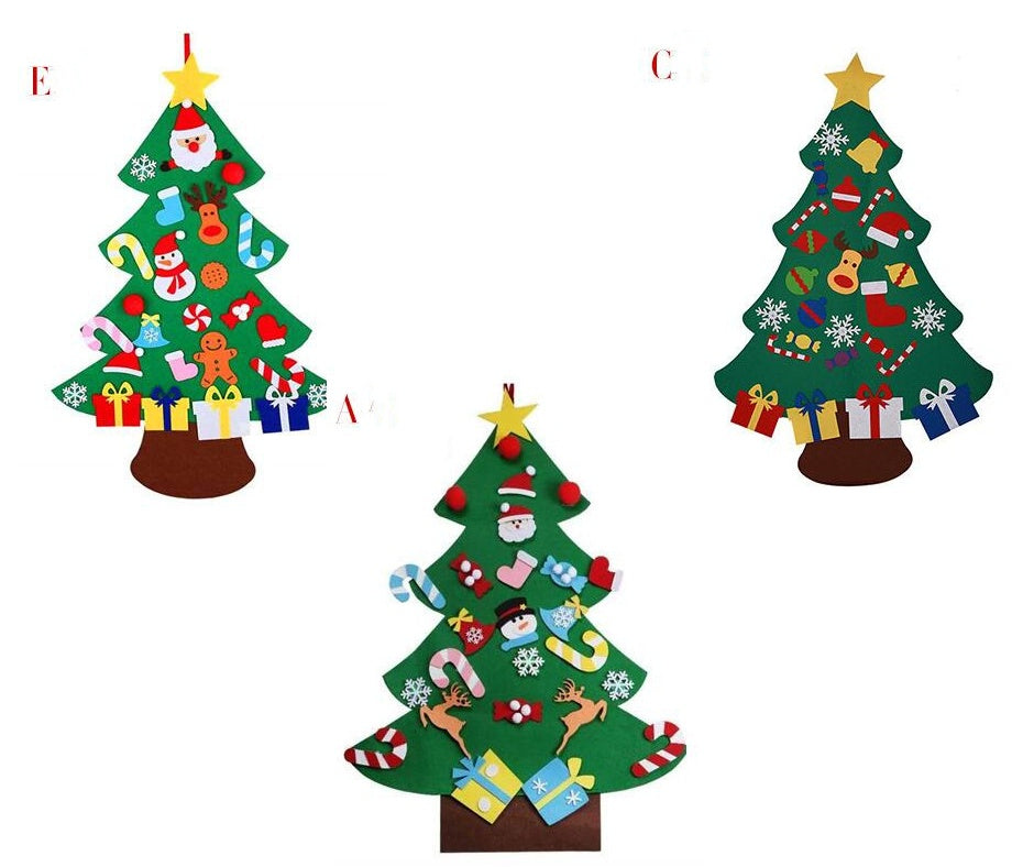 DIY Felt Christmas Tree That Sparks Holiday Cheer