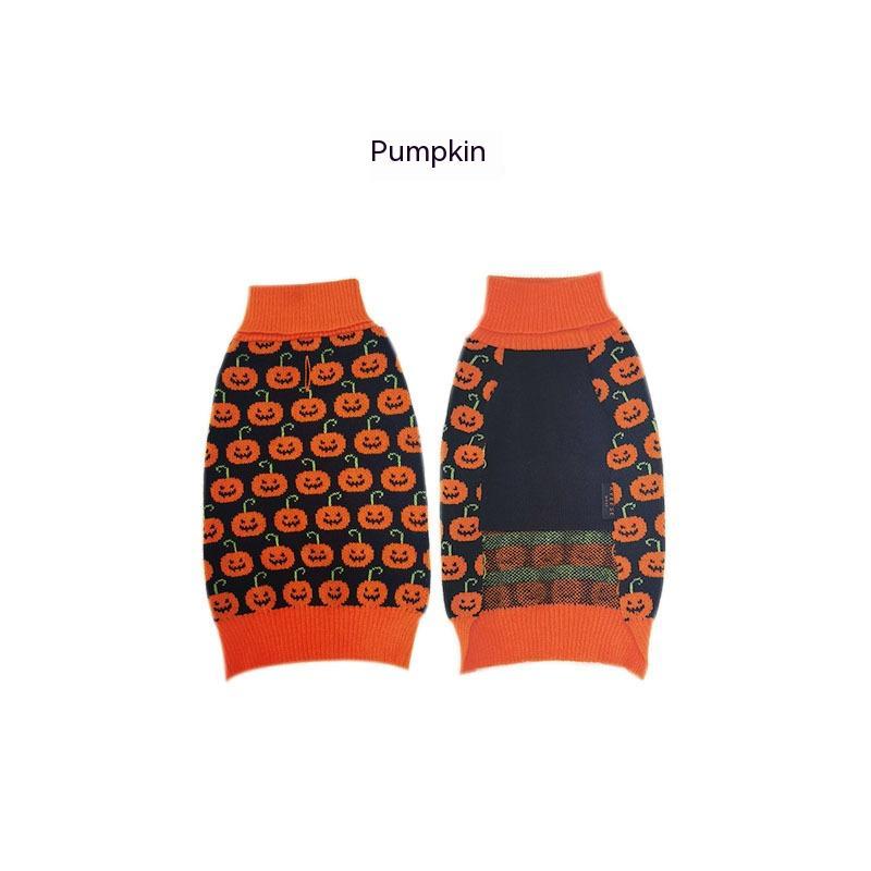 Spooky Cute Dog Sweater for Halloween Fun