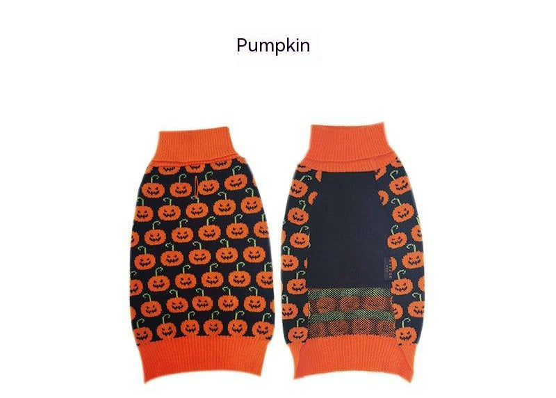 Spooky Cute Dog Sweater for Halloween Fun