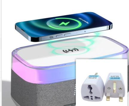 Alarm Clock That Lights, Plays & Powers You Up