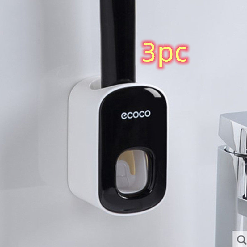Bathroom Organizer & Toothpaste Dispenser for Everyday Ease