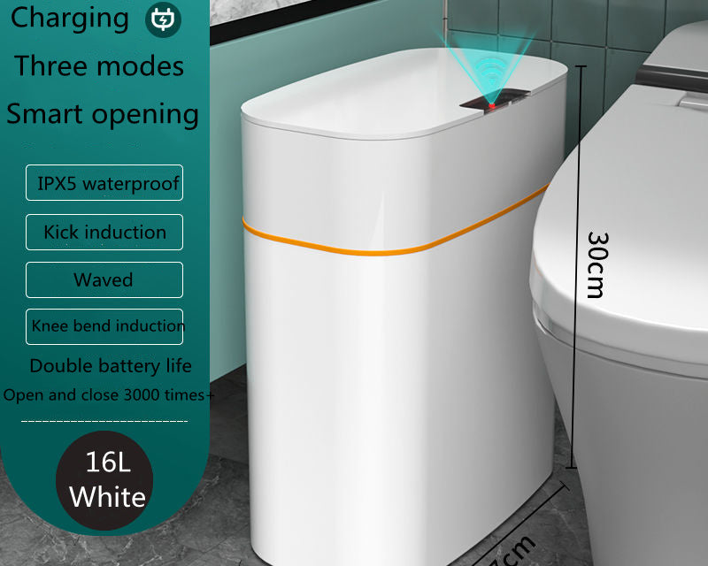 Smart Trash Bin with Lid – Hygienic Living Made Easy