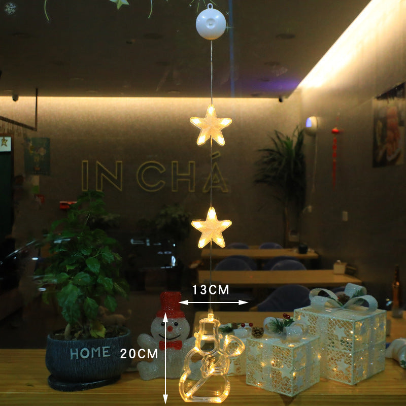 3pc LED Star Ornaments for Magical Christmas Glow