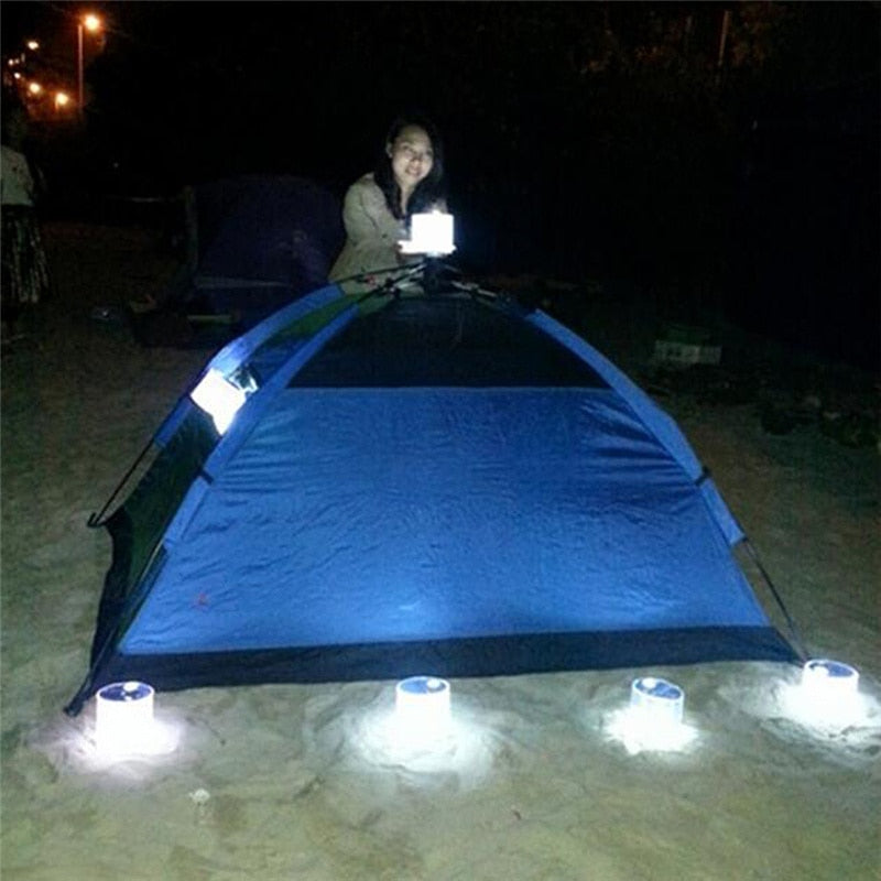 Inflatable Solar Lantern – Portable LED Camping Light for Outdoor & Emergency Use