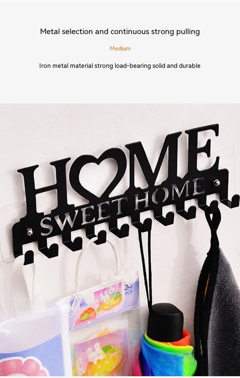 Wall-Friendly Key Rack for Quick Grab-and-Go