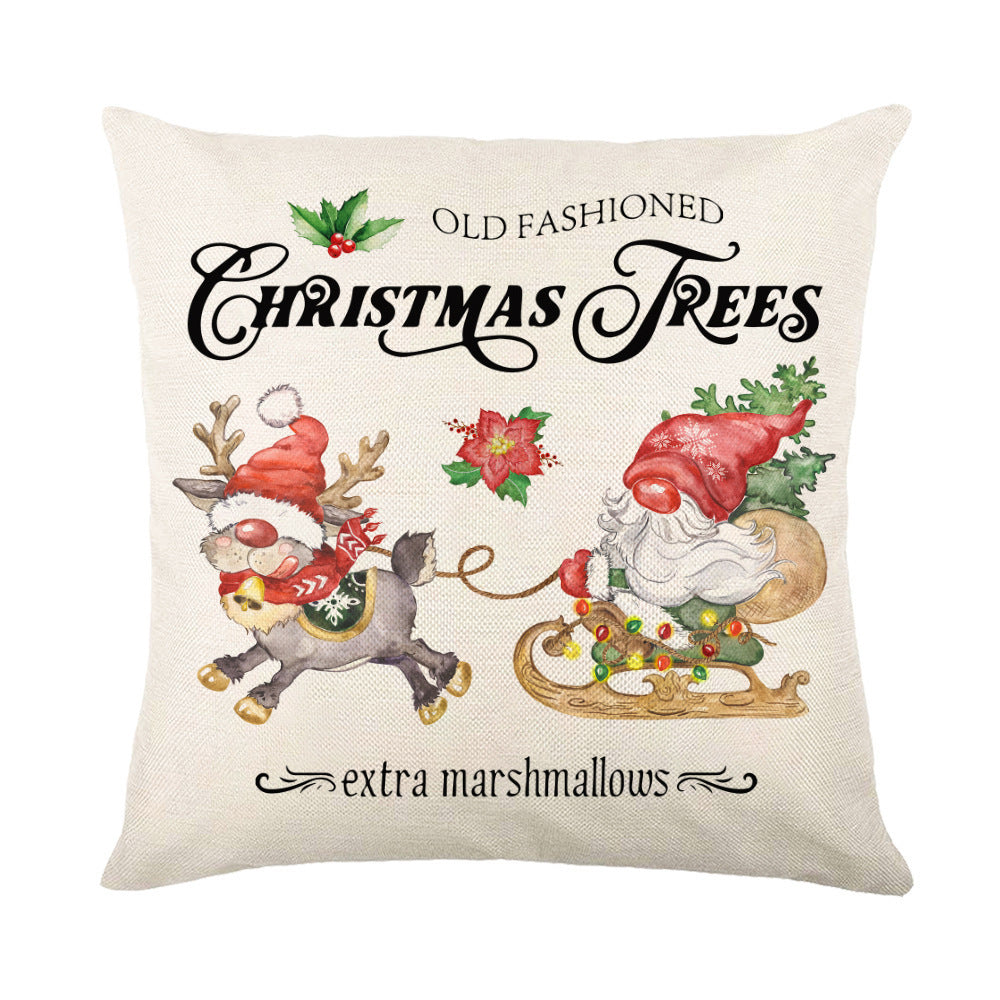 Festive Snowflake Cushion Covers for Holiday Home Décor