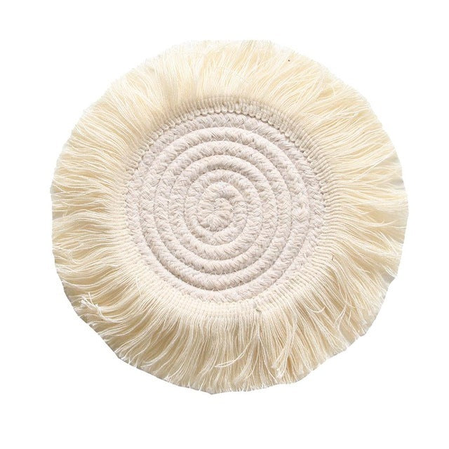 Handwoven Macramé Table Mats to Brighten Everyday Dining Moments