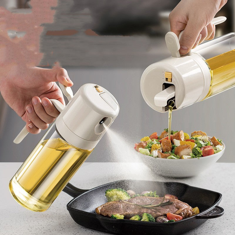 2-in-1 Oil Sprayer for Easy Cooking and Grilling