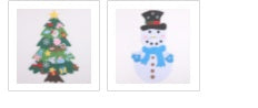 Educational Felt Christmas Tree Set – 3D DIY Holiday Decor for Children