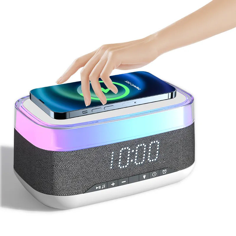 Alarm Clock That Lights, Plays & Powers You Up