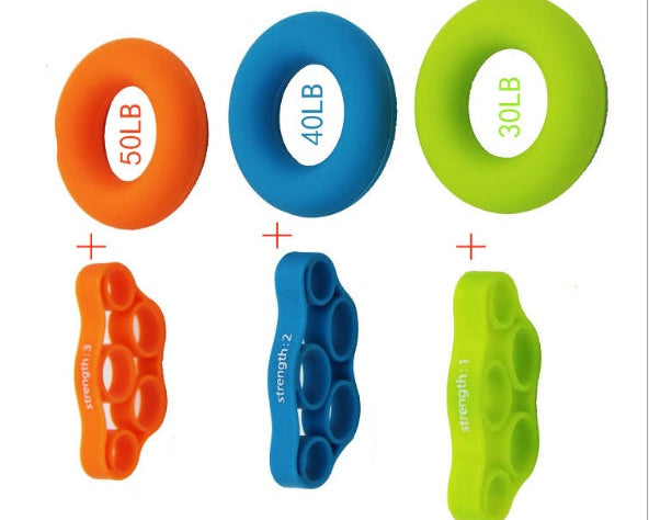 3-Level Hand Grip Trainer for Finger Strength & Rehab