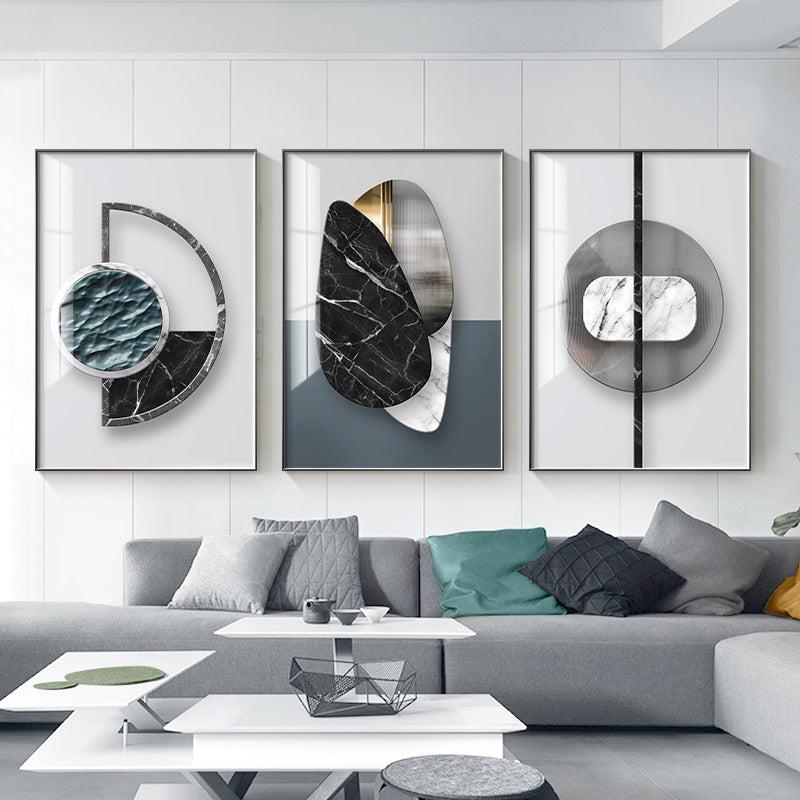 Abstract Geometric Canvas – Modern Wall Art Decor