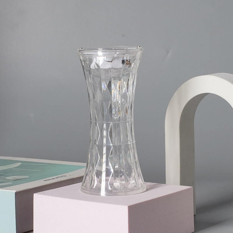 Mini Crystal Table Lamp – Romantic LED Ambient Light for Bedroom, Desk & Cozy Home Decor