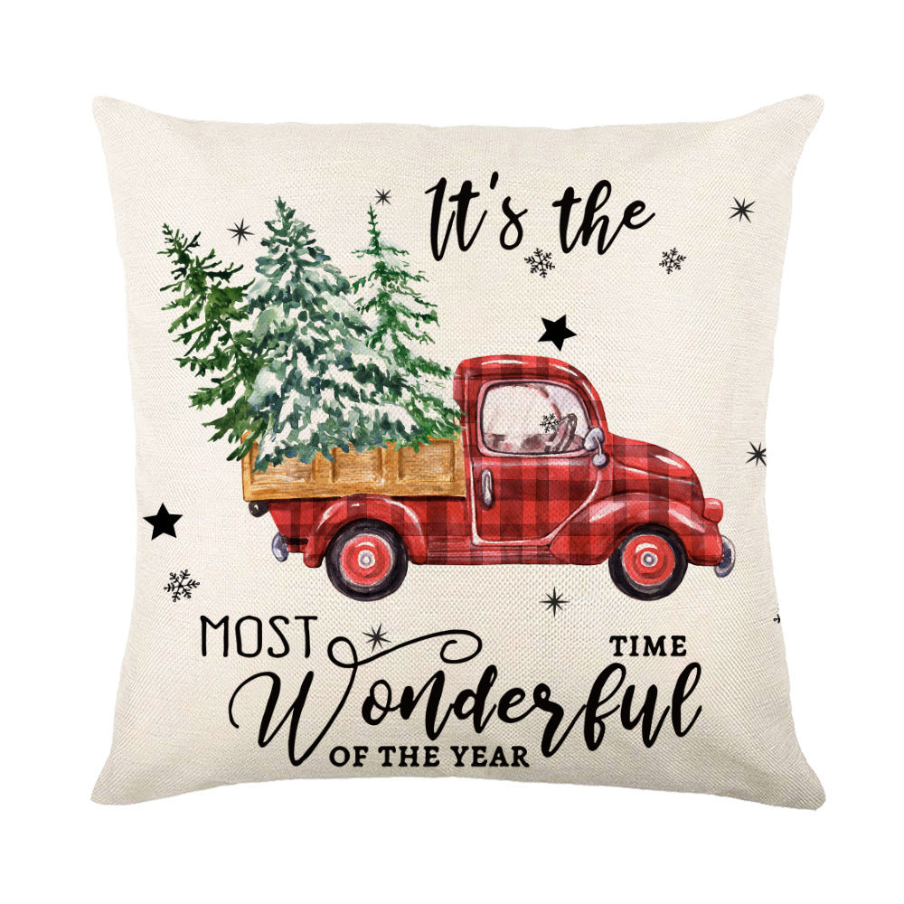 Festive Snowflake Cushion Covers for Holiday Home Décor