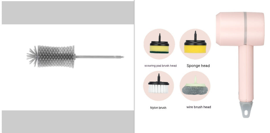 Electric Cleaning Brush for Effortless Home Scrubbing